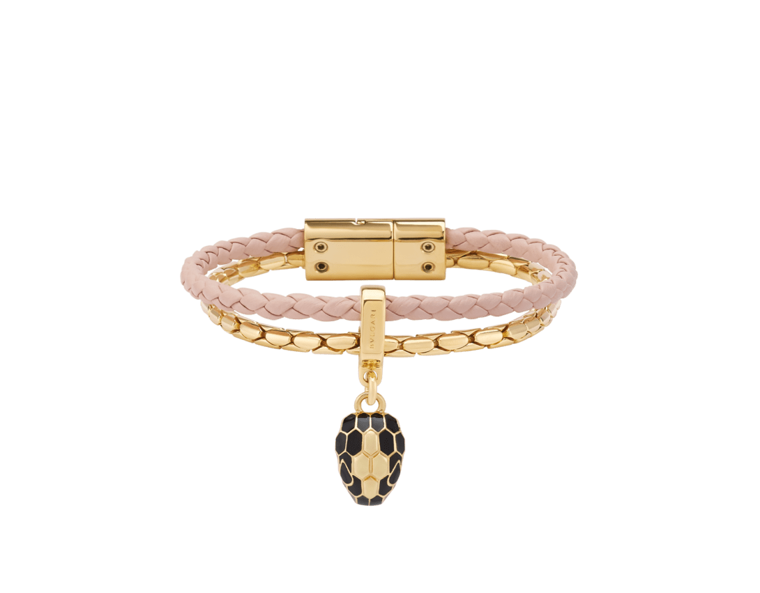 Serpenti Forever Leather Bracelet