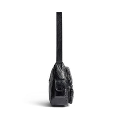 Men's Superbusy Messenger Bag In Black