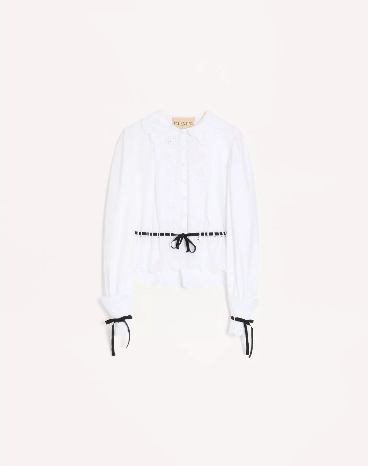 Embroidered Cotton Popeline Shirt