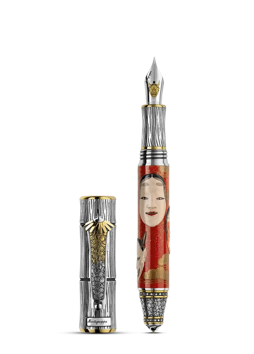 Kitcho Noh Masks Fountain Pen