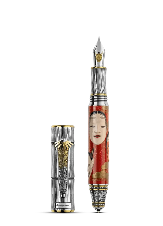 Kitcho Noh Masks Fountain Pen
