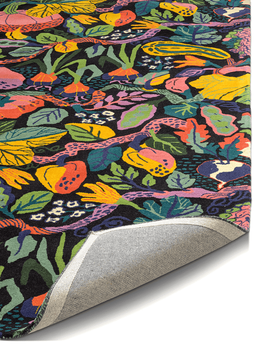 Heritage Garden Matta Charcoal Multi