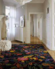 Heritage Garden Matta Charcoal Multi