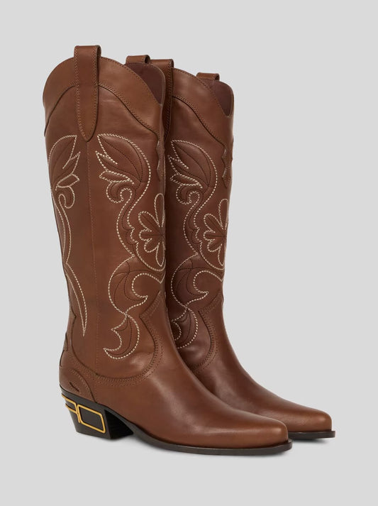 Texan-style Leather Boots