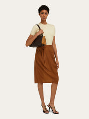 New Ferragamo Studio Soft Bag East West (m)