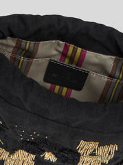 Small Suede Kalispera Bag With Embroidery And Beads