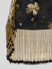 Small Suede Kalispera Bag With Embroidery And Beads