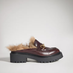 Women's Mule With Horsebit And Lug Sole