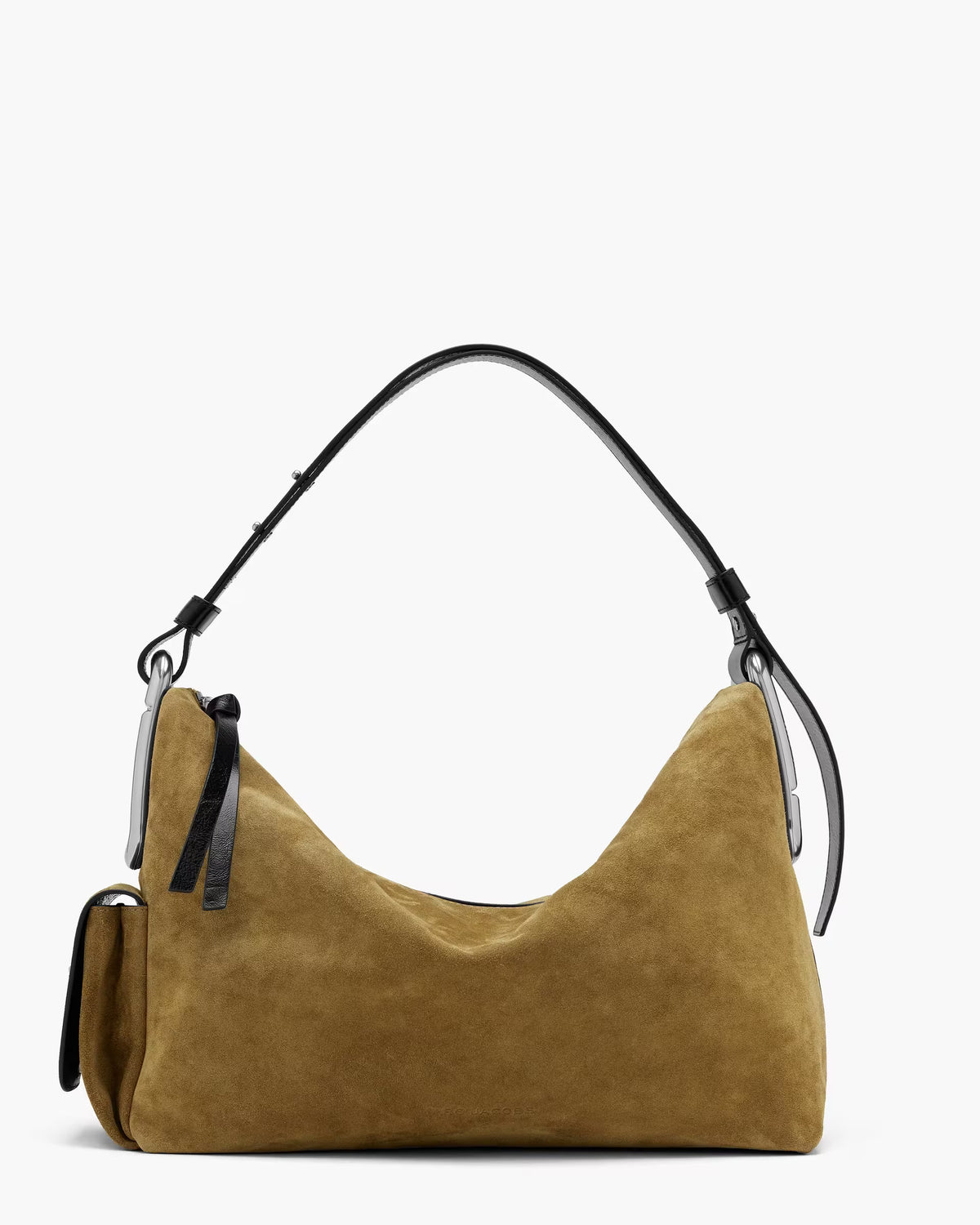 Scene Large Shoulder Bag In Suede