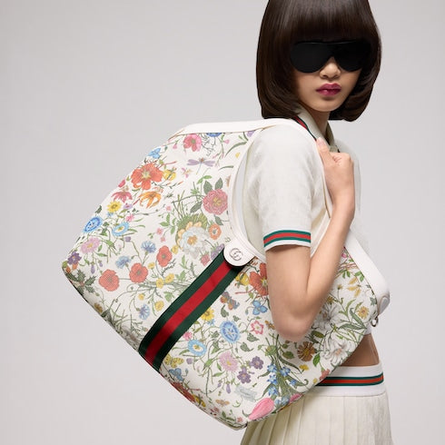Gucci Giglio Flora Large Tote Bag