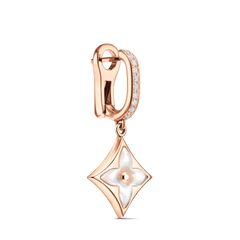 Color Blossom BB Star Sleeper, Pink Gold, White Mother-of-Pearl and Diamonds