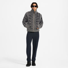 Graphic Fleece Blouson