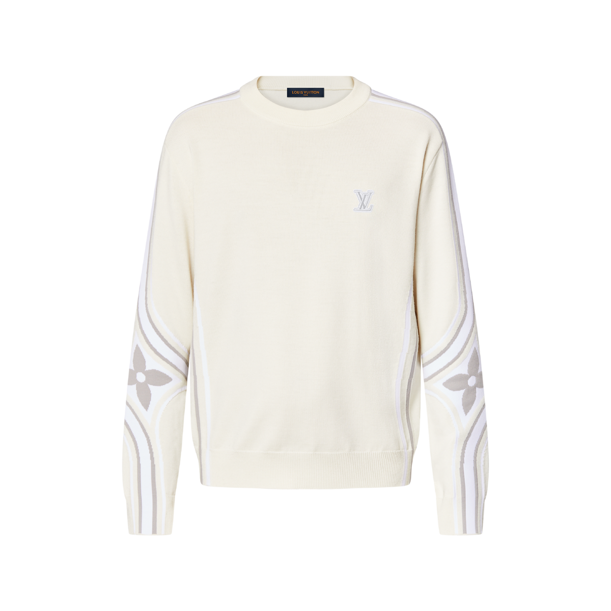 Graphic Knitted Crewneck