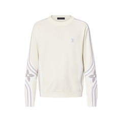 Graphic Knitted Crewneck