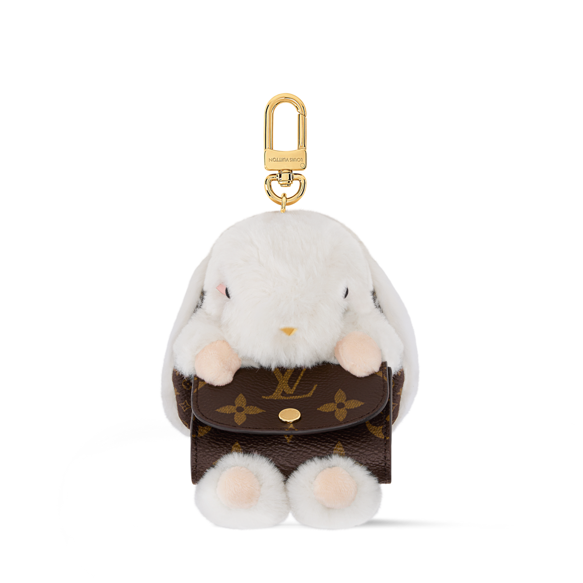 LV Cute Bunny Bag Charm