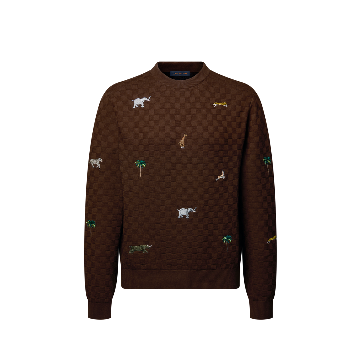 LV x The Darjeeling Limited Embroidered Long-Sleeved Crewneck
