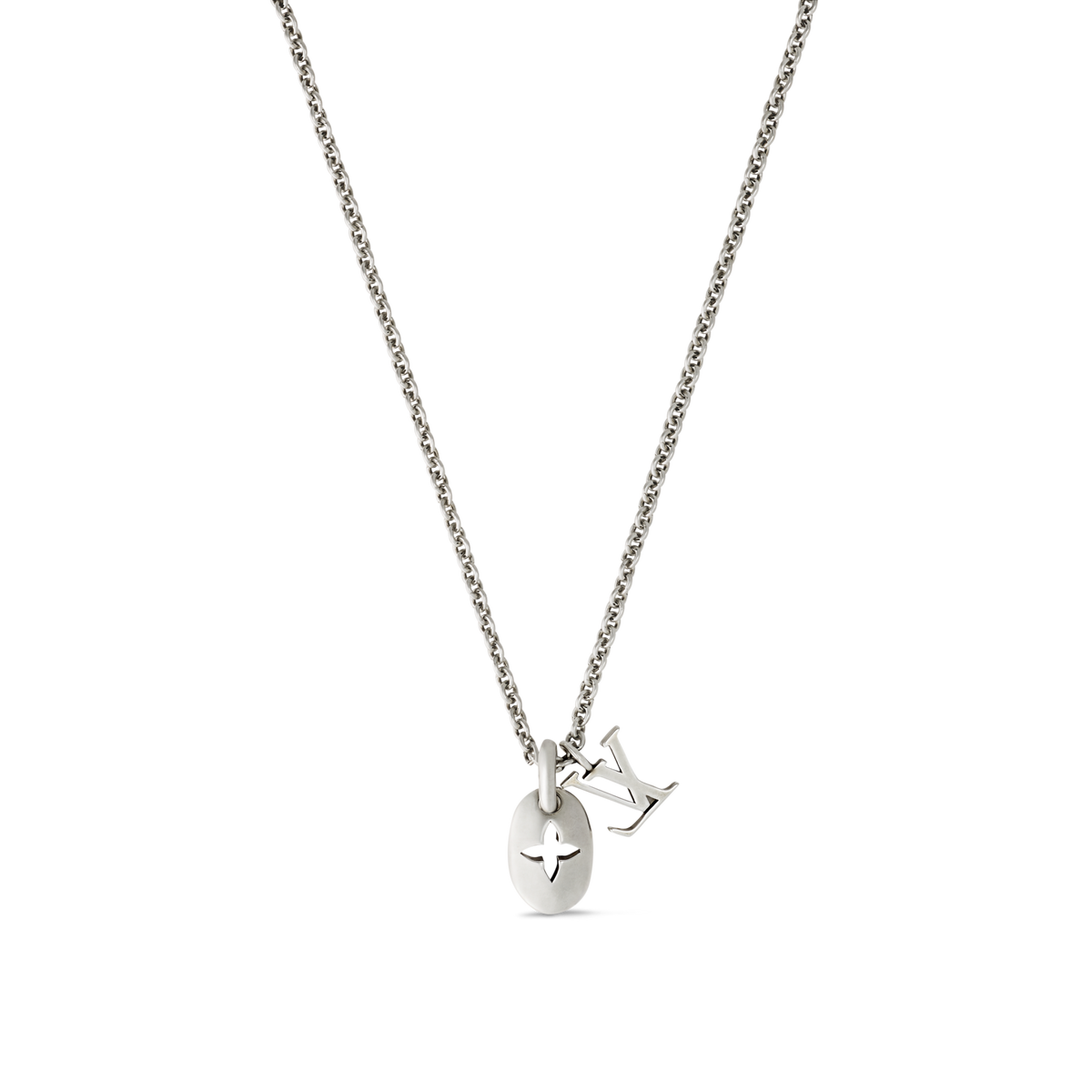 Monogram Flower Pendant