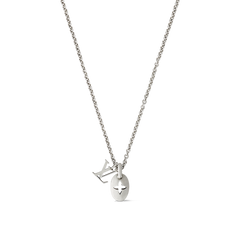 Monogram Flower Pendant