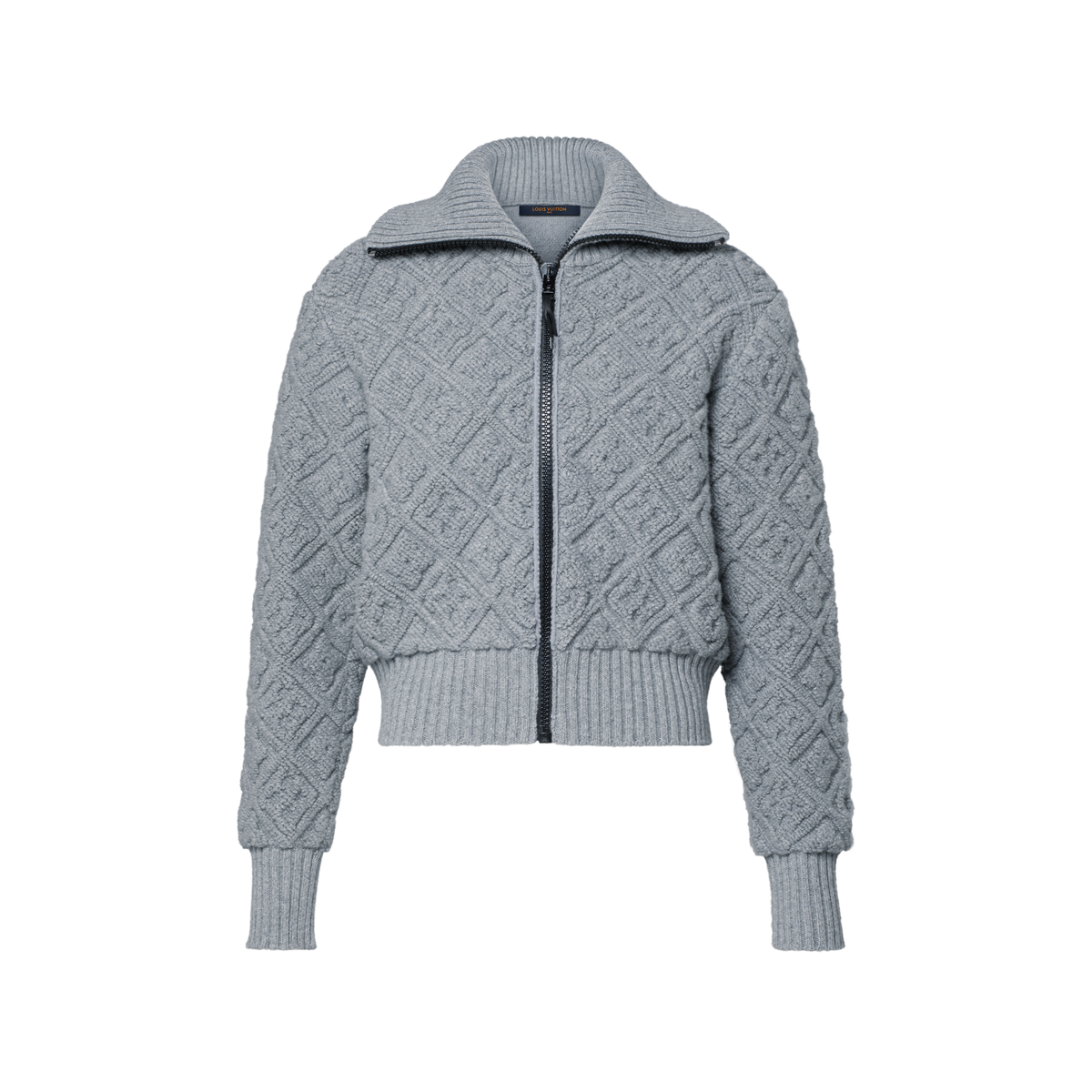Monogram Towelling Zip-Up Jacket