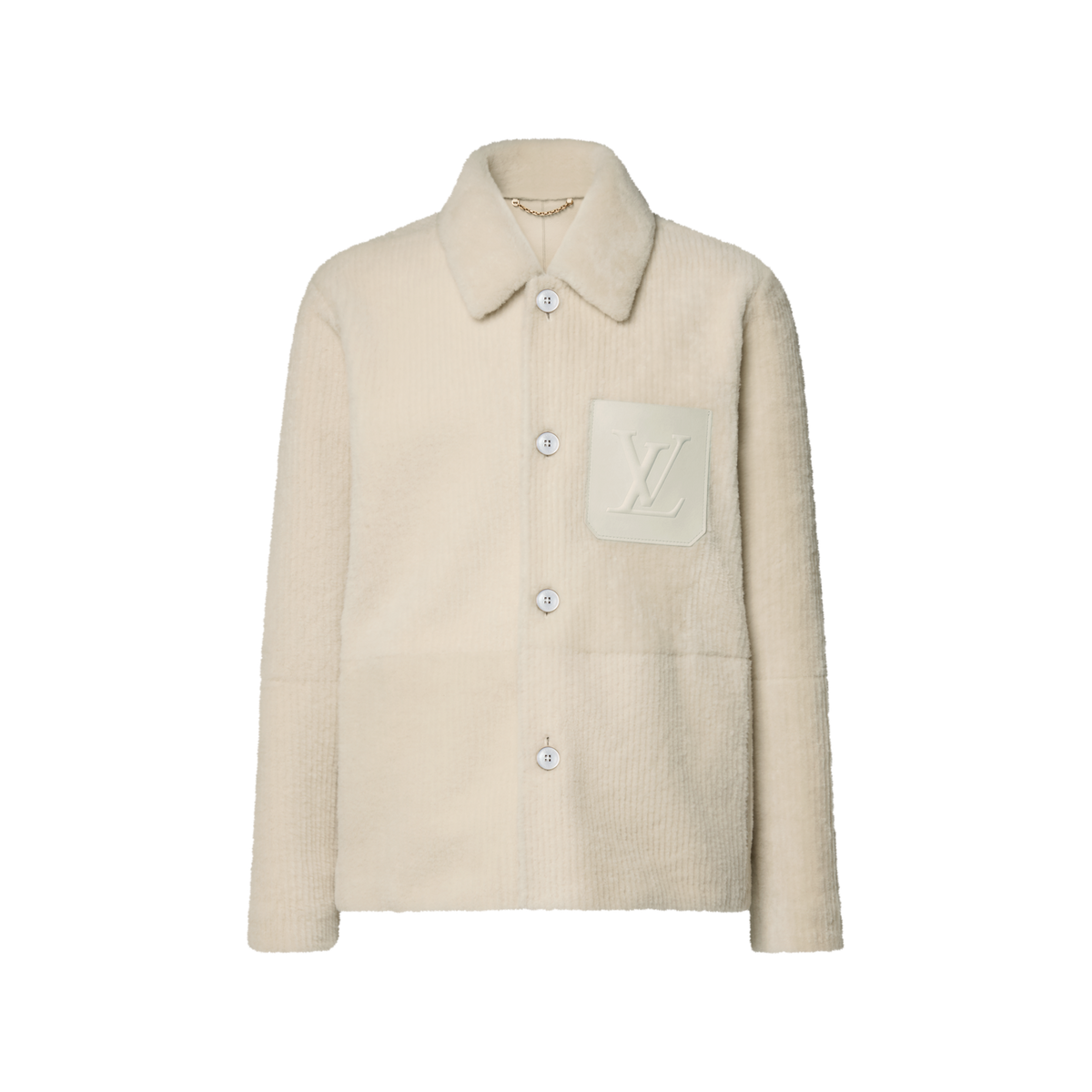 Shearling Workwear Overshirt
