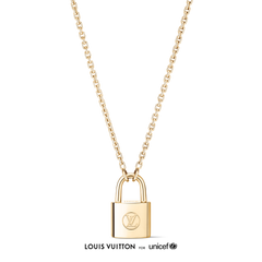 Silver Lockit Exclusive Gold Edition Pendant, Yellow Gold