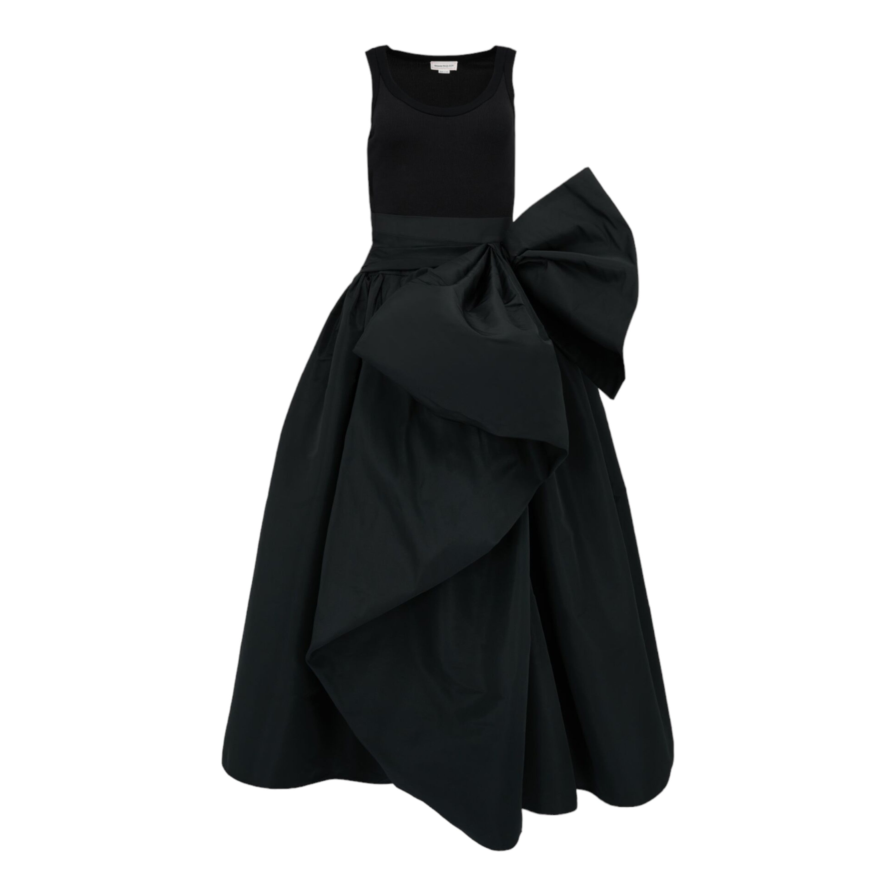 Women's Hybrid Bow Dress in Black
