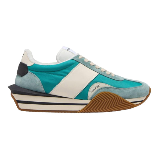 Suede Technical Fabric James Sneaker