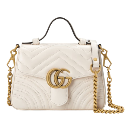 GG Marmont Mini Top Handle Bag