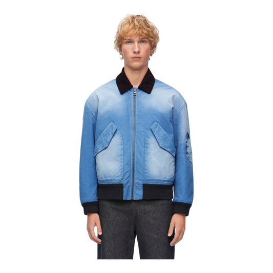 Bomber jacket in cotton