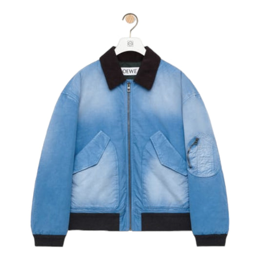 Bomber jacket in cotton