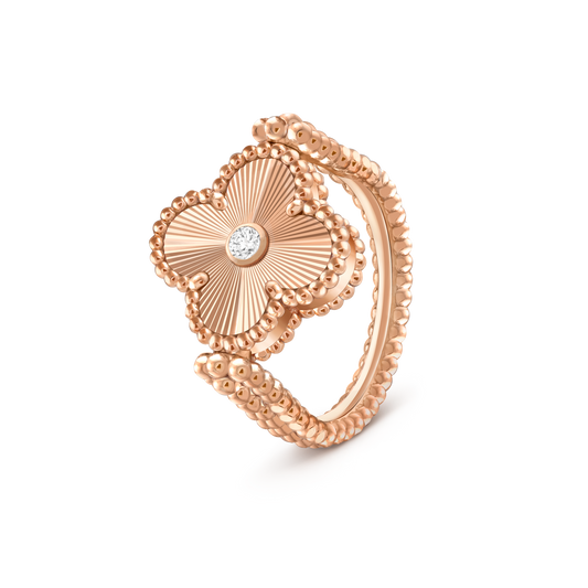 Vintage Alhambra Reversible Ring