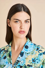 Casablanca Jardin Blue Floral Pyjamas