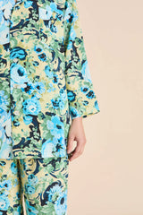 Casablanca Jardin Blue Floral Pyjamas