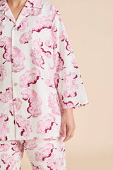 Casablanca Plume Pink Feather Pyjamas