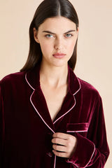 Coco Claret Red Pyjamas