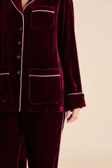 Coco Claret Red Pyjamas