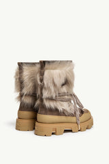 Peak Après Shearling & Suede Boots