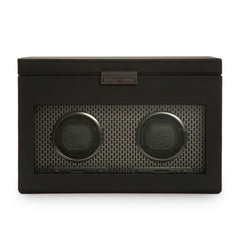 Axis Double Watch Winder With Storage