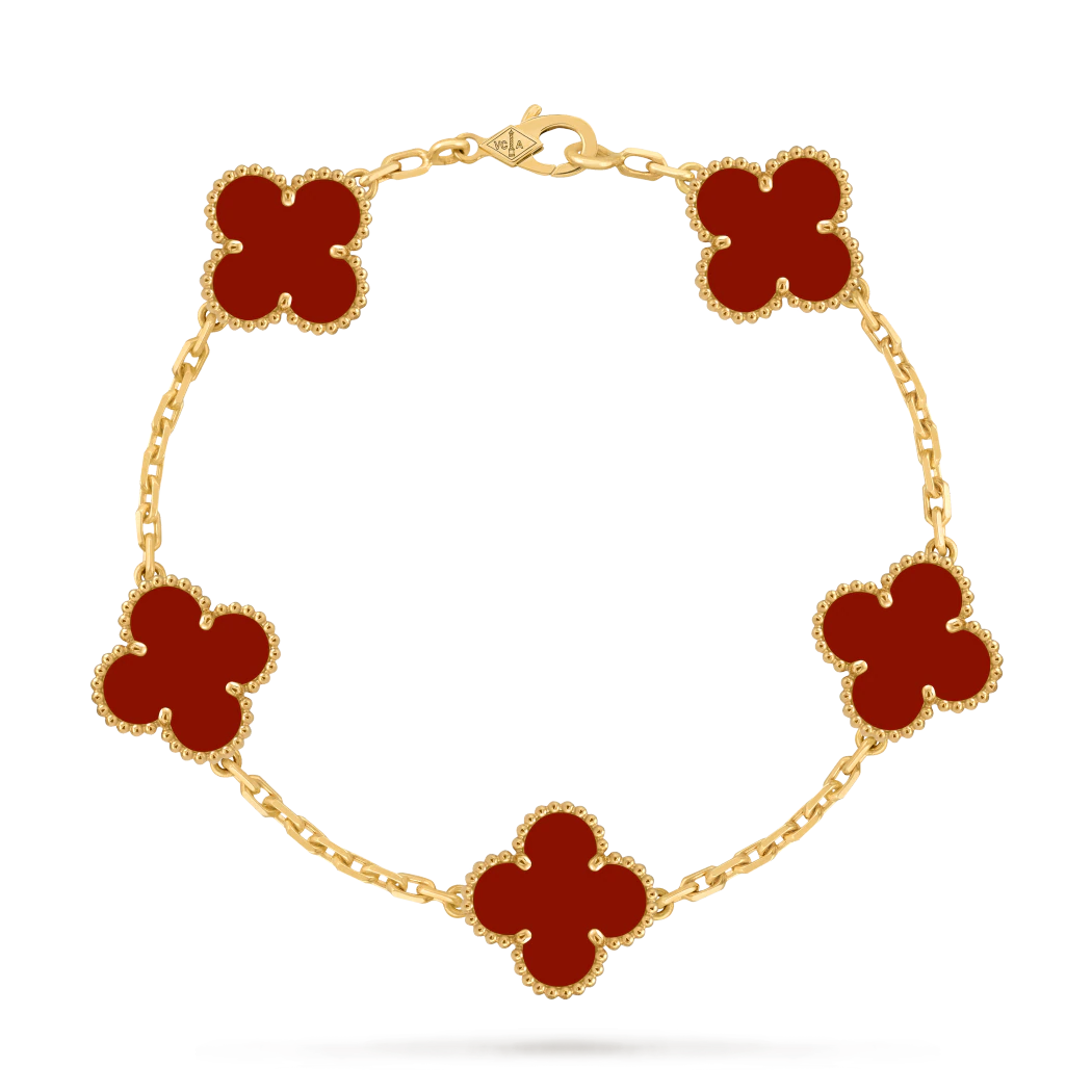 Vintage Alhambra Bracelet, 5 Motifs