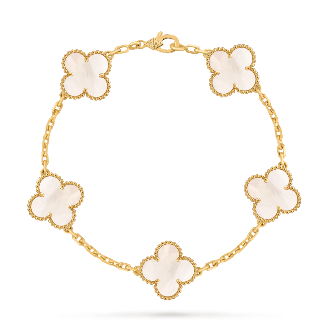 Vintage Alhambra Bracelet, 5 Motifs