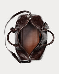 Alligator Boston Bag