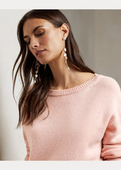 Oversize Cashmere Boatneck Sweater