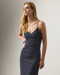 Caitlin Sequined Trench Evening Dress