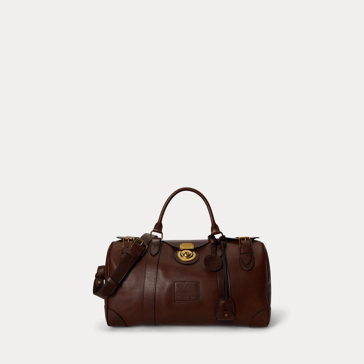 Heritage Lock Leather Small Duffel