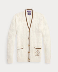 Wimbledon Cable-Knit Cardigan