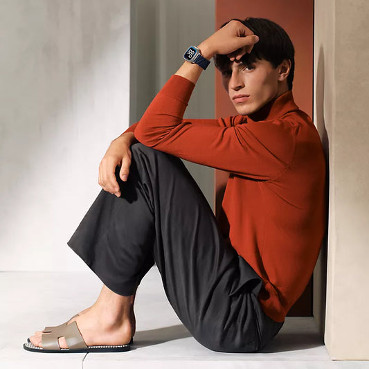 Ultra 3 case & Band Apple Watch Hermès Ultra Single Tour 49 mm En Mer