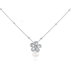 Miss Daisy Pearl Drop Pendant