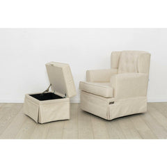 Wingback Nursery Glider