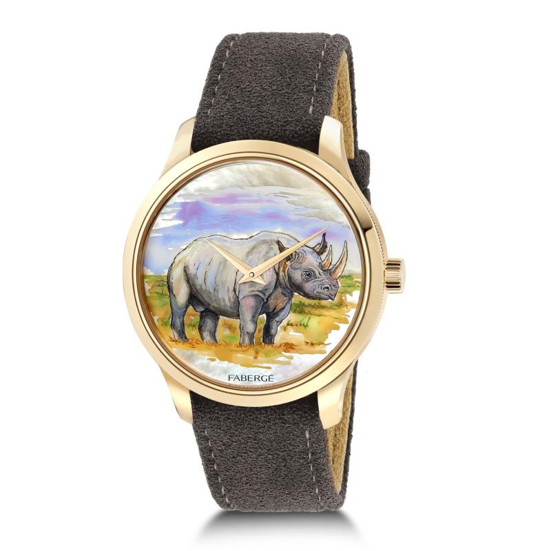 Fabergé Altruist Wilderness Limited-Edition Rhinoceros Watch