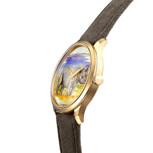 Fabergé Altruist Wilderness Limited-Edition Rhinoceros Watch